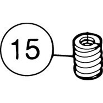 100-15 Swan Replacement One Touch Spring