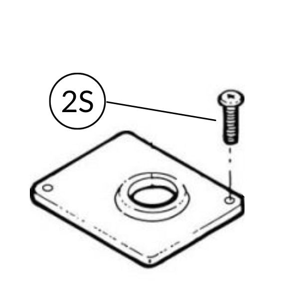 100-02s Swan Screw for Gear Box Cap