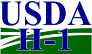 USDA H-1 Logo