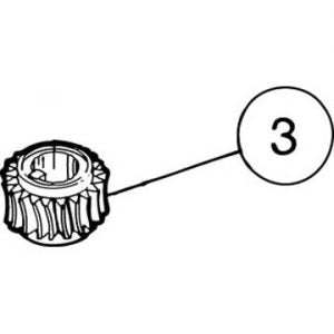 100-03 Swan Replacement Worm Gear