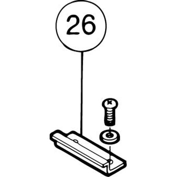 100-26 Swan Rear Guard "F" Stopper