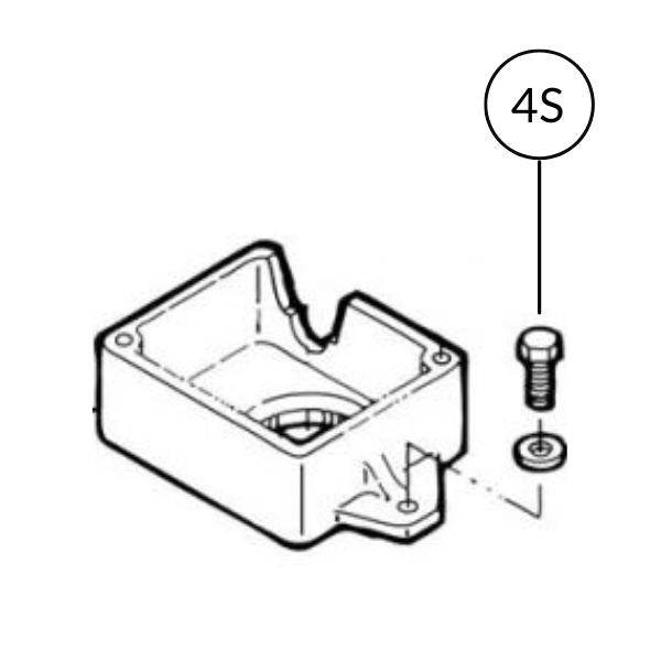 100-4s Swan Gear Box Screw