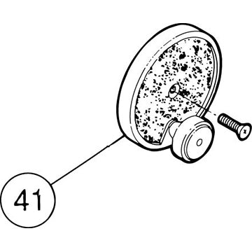 SI-100 #41 SWAN ICE BLOCK HOLDER CRANK