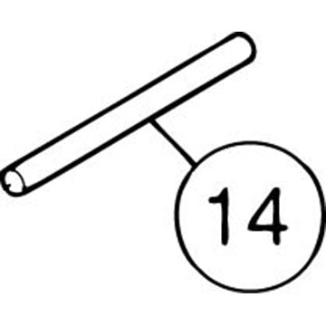 100-14 Swan Cutter Block Pin