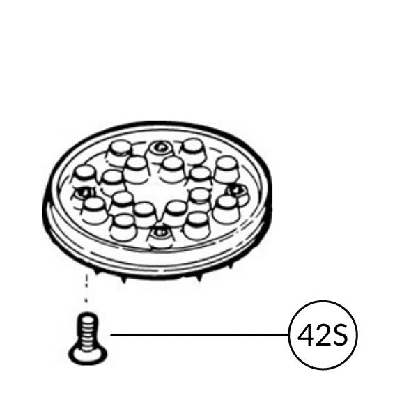 100-42s Swan Ice Block Holder Screw