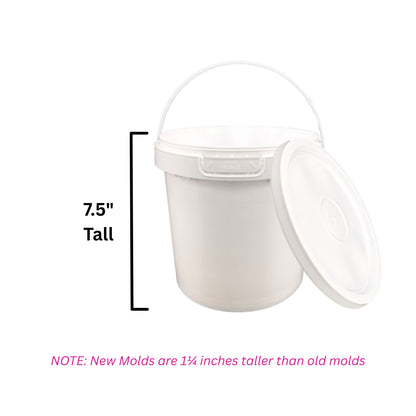 SWAN Ice Block Mold Set (10 w/Snap-on Lids) NEW SIZE