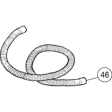 100-46 Swan SI-100E Shaver Drain Hose