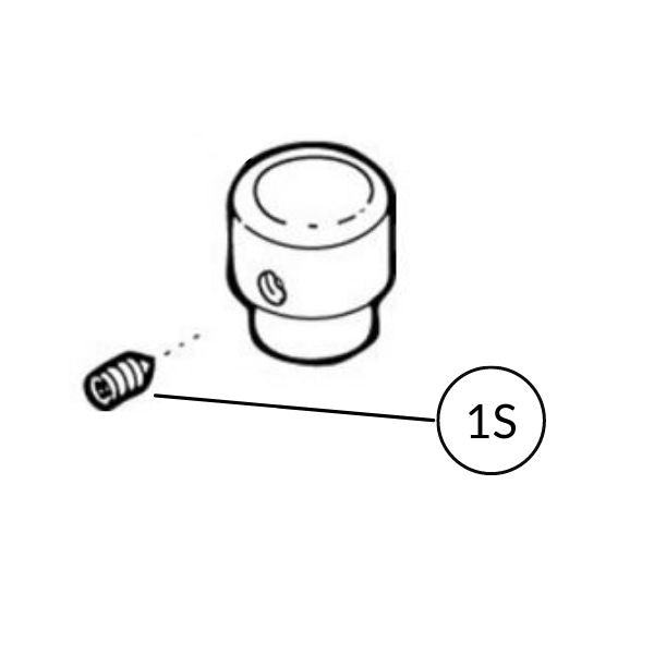 100-01s Swan Screw for Main Shaft Handle