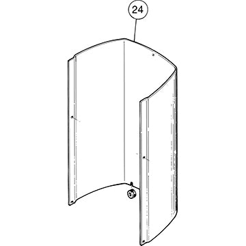 100-24 Swan Main Frame Cover